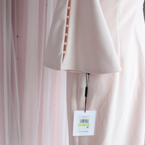 Calvin Klein Bom Blush Pink Dress - Picture 2 of 7